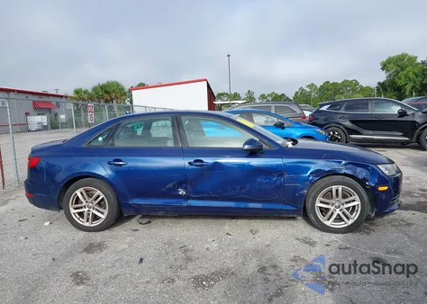 2017 Audi A4 2.0T Ultra Premium from USA, damaged, VIN WAUGMAF42HN063583